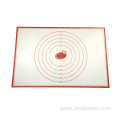 Eco-friendly non-slip rolling silicone baking dough mat